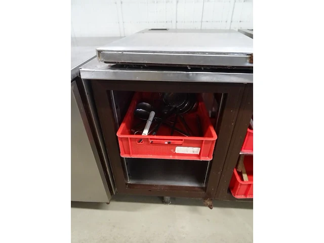 2x inox werktafel/kast - afbeelding 6 van  8