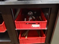 2x inox werktafel/kast - afbeelding 7 van  8