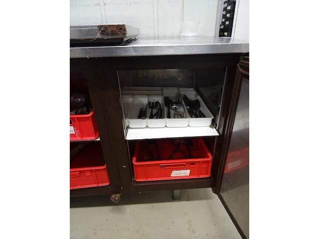 2x inox werktafel/kast - afbeelding 8 van  8