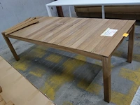 2x jardinico teak tafel - afbeelding 2 van  6