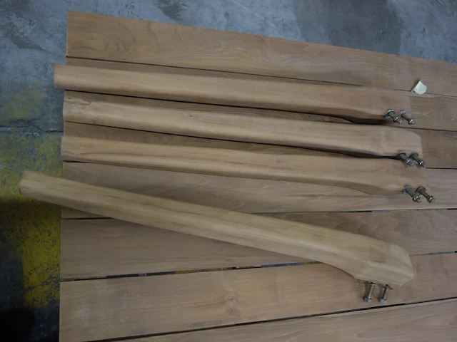 2x jardinico teak tafel - afbeelding 4 van  6