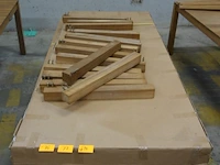 2x jardinico teak tafel - afbeelding 6 van  6