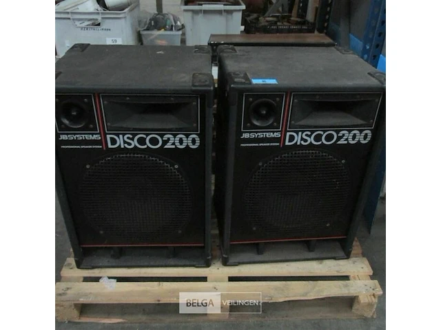 2x jb systems disco 2000 boxen - afbeelding 1 van  4