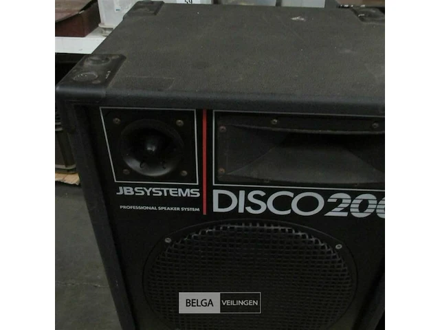 2x jb systems disco 2000 boxen - afbeelding 2 van  4