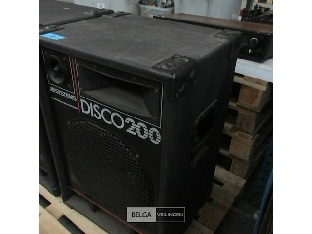 2x jb systems disco 2000 boxen - afbeelding 4 van  4
