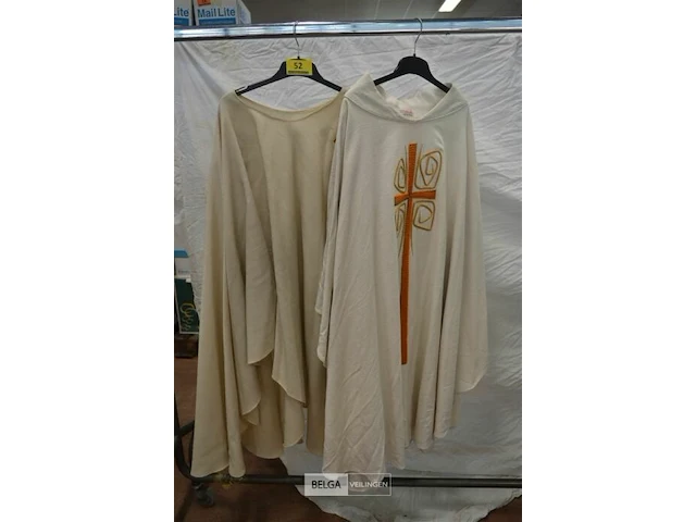 2x kazuifel beige/creme - afbeelding 1 van  4
