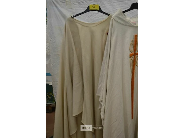 2x kazuifel beige/creme - afbeelding 2 van  4