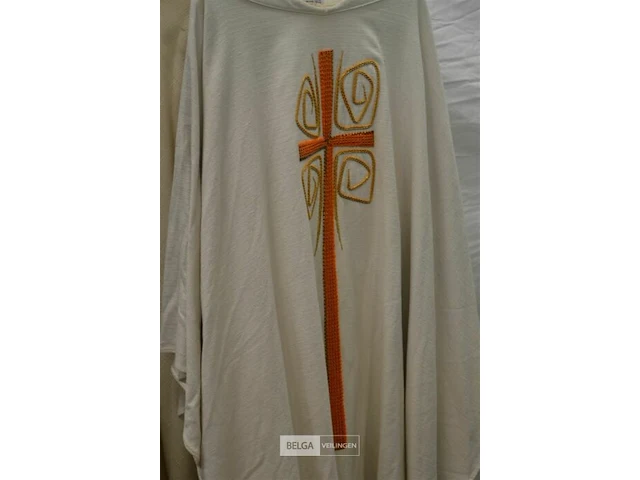 2x kazuifel beige/creme - afbeelding 3 van  4