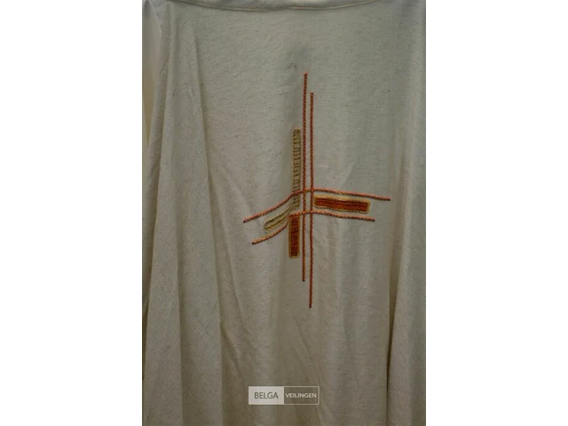 2x kazuifel beige/creme - afbeelding 2 van  4