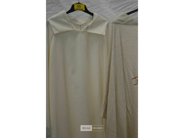 2x kazuifel beige/creme - afbeelding 3 van  4