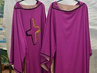 2x kazuifel paars - afbeelding 1 van  3