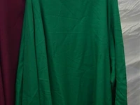 2x kazuifel paars/groen - afbeelding 2 van  4
