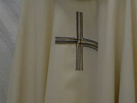 2x kazuifel wit/beige - afbeelding 2 van  4