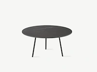 2x keramische salontafelblad round persia grigio matte - 680mm - afbeelding 1 van  3