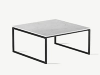 2x keramische salontafelblad square - 700x700mm - afbeelding 1 van  3