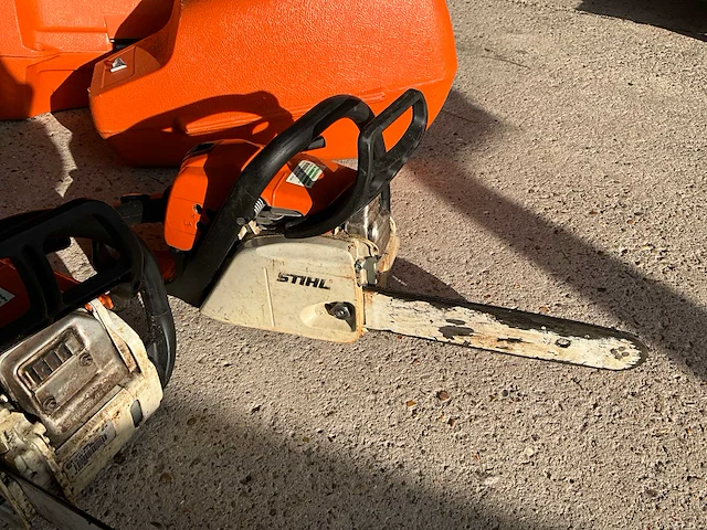 2x kettingzaag wo stihl ms170 en ms211 - afbeelding 3 van  7