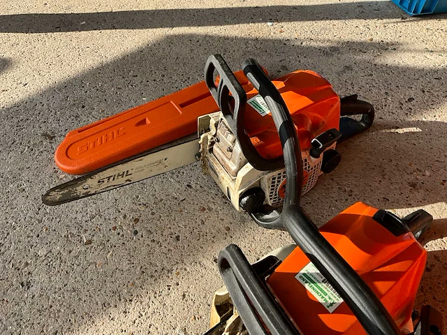 2x kettingzaag wo stihl ms170 en ms211 - afbeelding 5 van  7