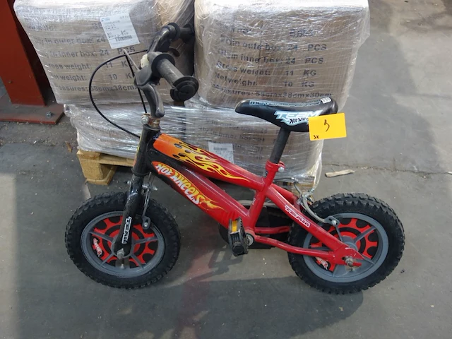 2x kinderfiets + step - afbeelding 4 van  5