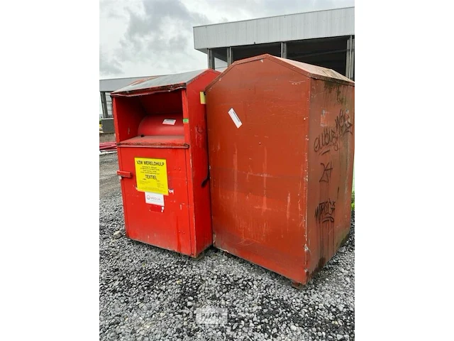 2x kledingcontainers - afbeelding 1 van  3