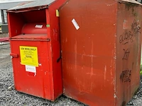 2x kledingcontainers - afbeelding 1 van  3