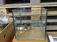 2x kubus aquarium - afbeelding 1 van  2
