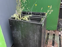 2x kunststoffen bloembakken - afbeelding 2 van  2