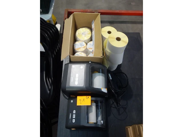 2x labelprinter zebra - afbeelding 1 van  7