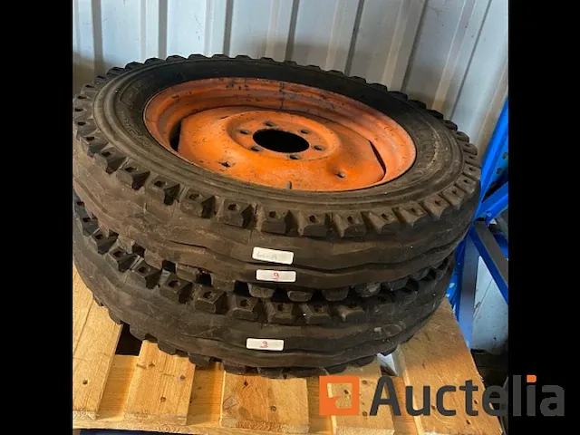 2x landbouwband + wiel bfgoodrich 6.00-19 - 6 gaats - afbeelding 2 van  6