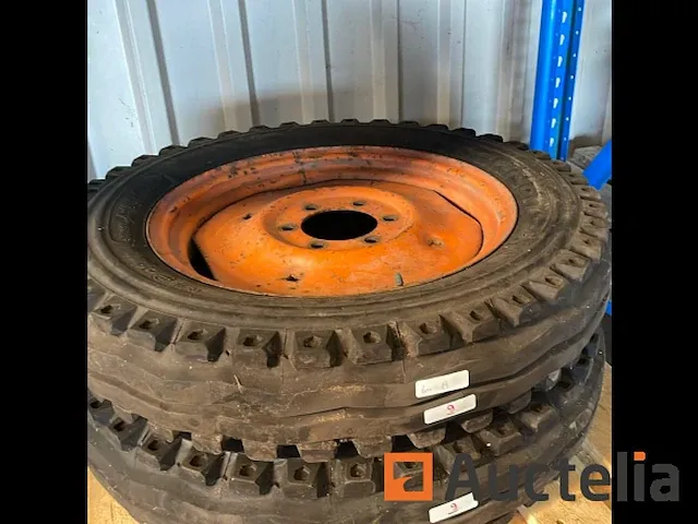 2x landbouwband + wiel bfgoodrich 6.00-19 - 6 gaats - afbeelding 3 van  6