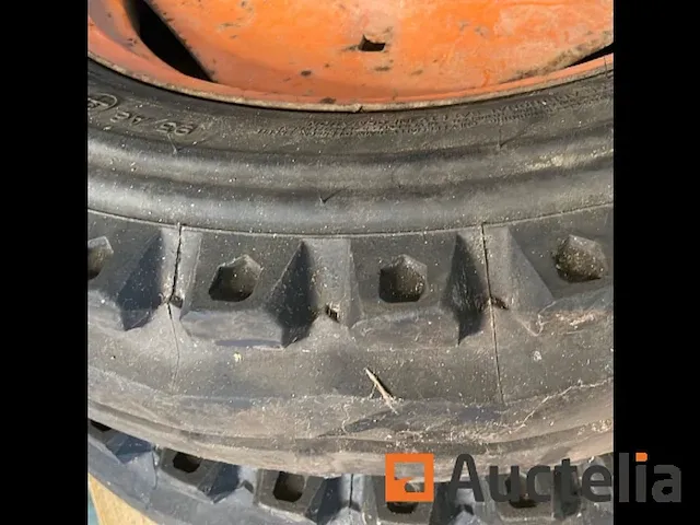2x landbouwband + wiel bfgoodrich 6.00-19 - 6 gaats - afbeelding 5 van  6