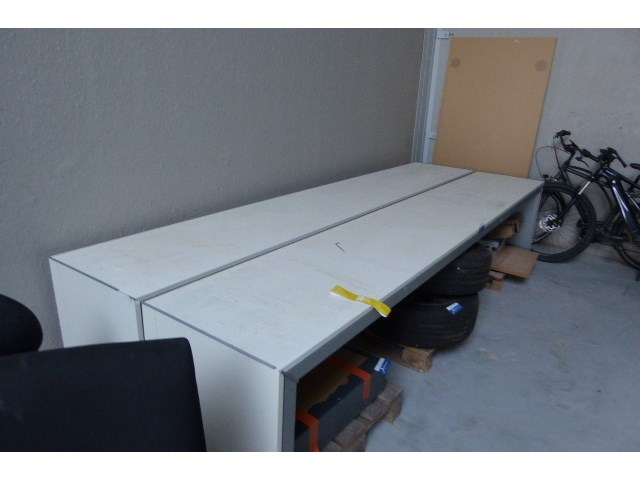 2x lange tafel - afbeelding 1 van  2