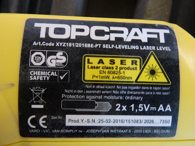 2x laser laserliner/topcraft - afbeelding 9 van  9