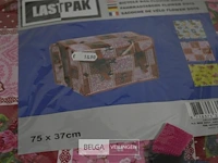 2x lastpak dubbele fietstassen 75x37cm - afbeelding 2 van  2