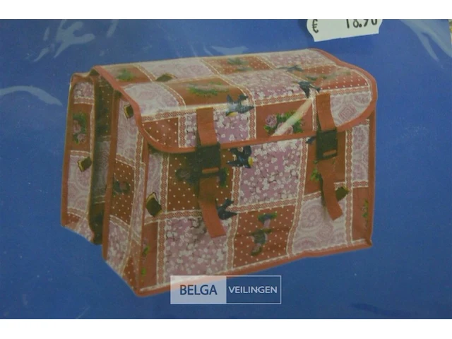 2x lastpak dubbele fietstassen 75x37cm - afbeelding 2 van  3