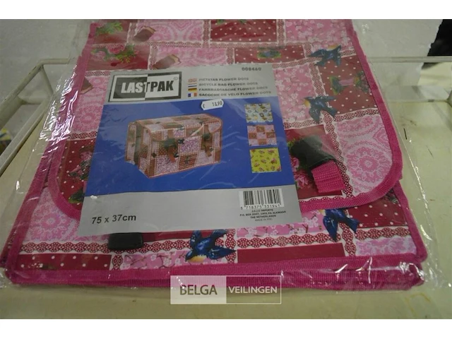 2x lastpak dubbele fietstassen 75x37cm - afbeelding 3 van  3