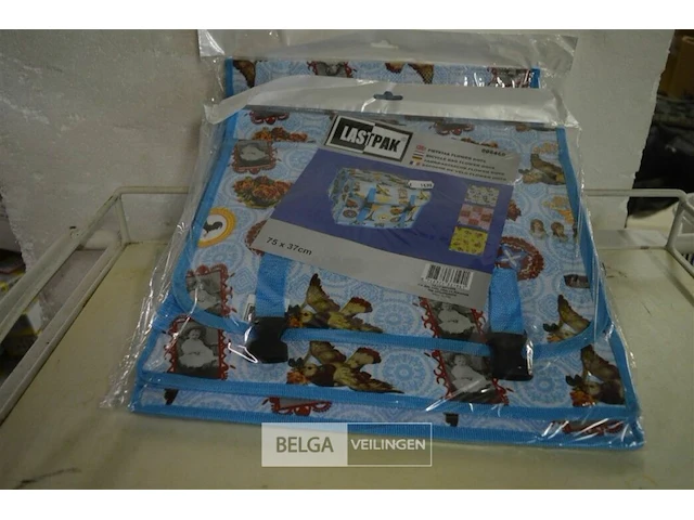 2x lastpak dubbele fietstassen 75x37cm - afbeelding 1 van  3