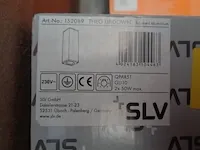 2x led wandtoestel slv - afbeelding 1 van  2