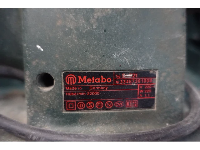 2x machine metabo - afbeelding 5 van  5
