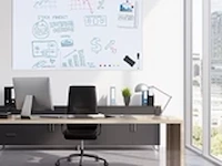 2x magnetische whiteboardfolie, 60 x 90 cm (2stuks) - afbeelding 1 van  4