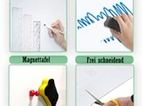 2x magnetische whiteboardfolie, 60 x 90 cm (2stuks) - afbeelding 3 van  4