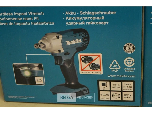 2x makita slagschroefmachine zonder batterij - afbeelding 2 van  3