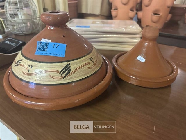 2x marokkaanse tajine - afbeelding 1 van  4