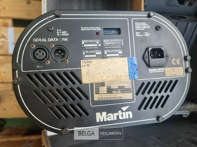 (2x) martin roboscan pro 218 scanner - afbeelding 3 van  4