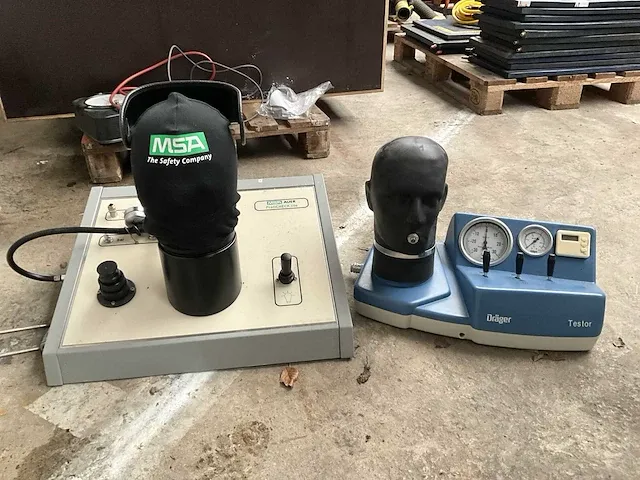 2x masker-testapparaat msa auer/drager - afbeelding 1 van  11