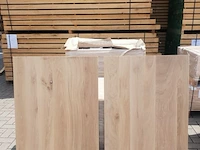 2x massief eiken traptreden 1m30 - afbeelding 1 van  2