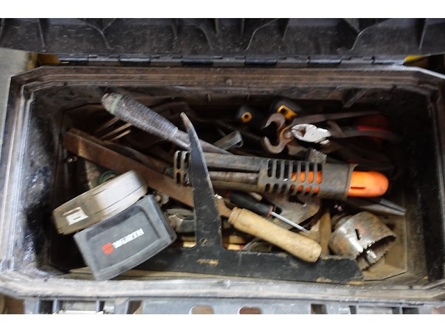 2x materiaalkoffer stanley + inhoud - afbeelding 3 van  4
