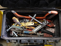 2x materiaalkoffer stanley + inhoud - afbeelding 2 van  3