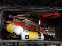 2x materiaalkoffer stanley + inhoud - afbeelding 2 van  3