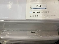2x matrasbeschermers wit waterproof 120x200 - afbeelding 1 van  2
