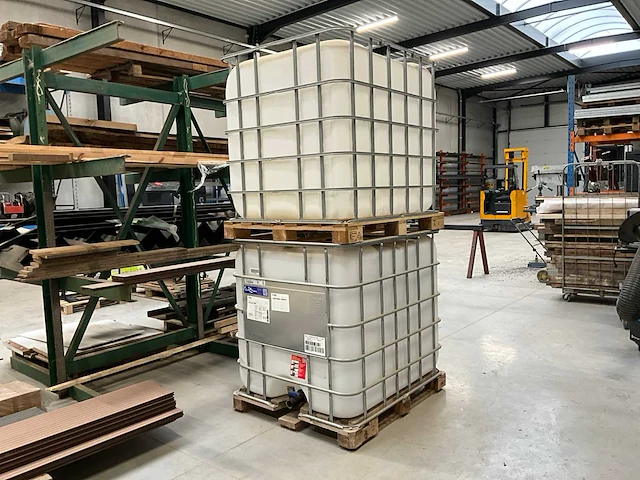 2x mauser ibc container - afbeelding 1 van  4
